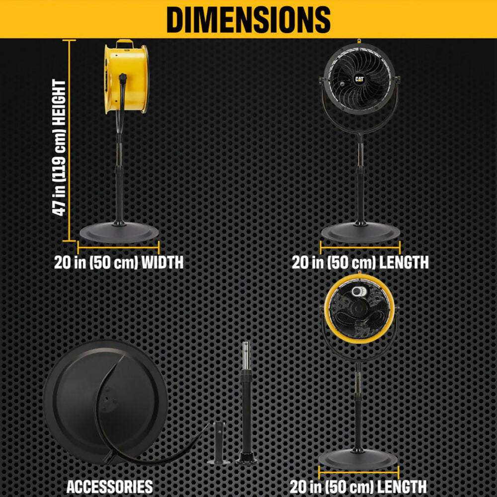Cat®高速滾筒空氣循環器