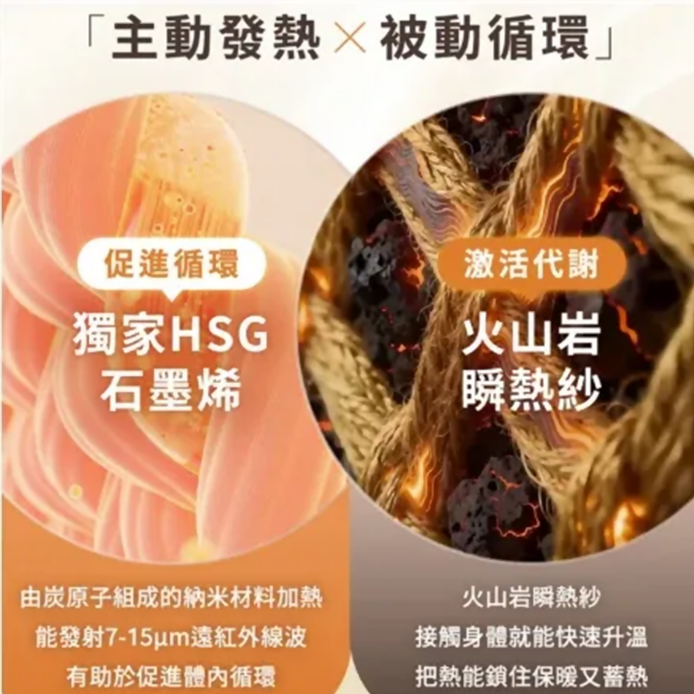 台灣PP石墨烯火山岩塑崩打卡褲